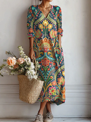 Vestido Comprido Boémio