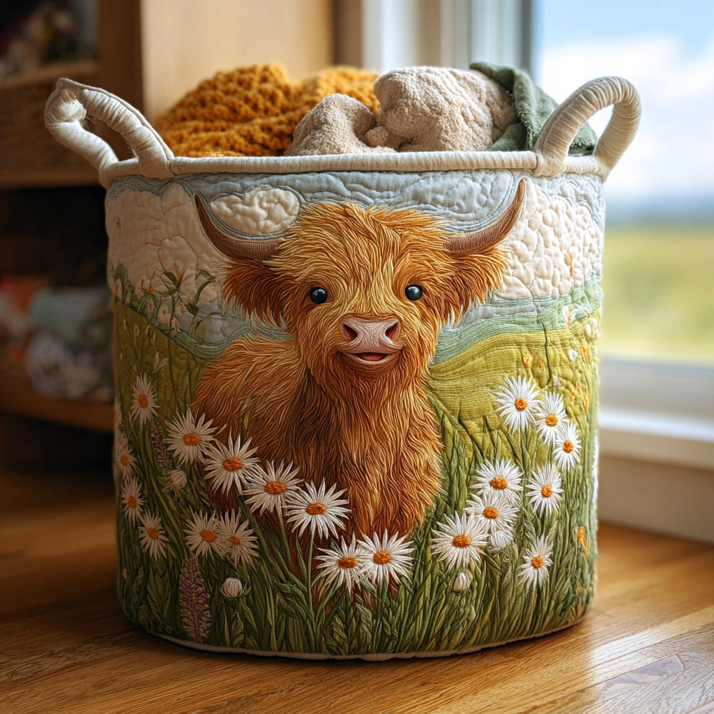 Encanto Highland | Cesto da Roupa Feito à Mão