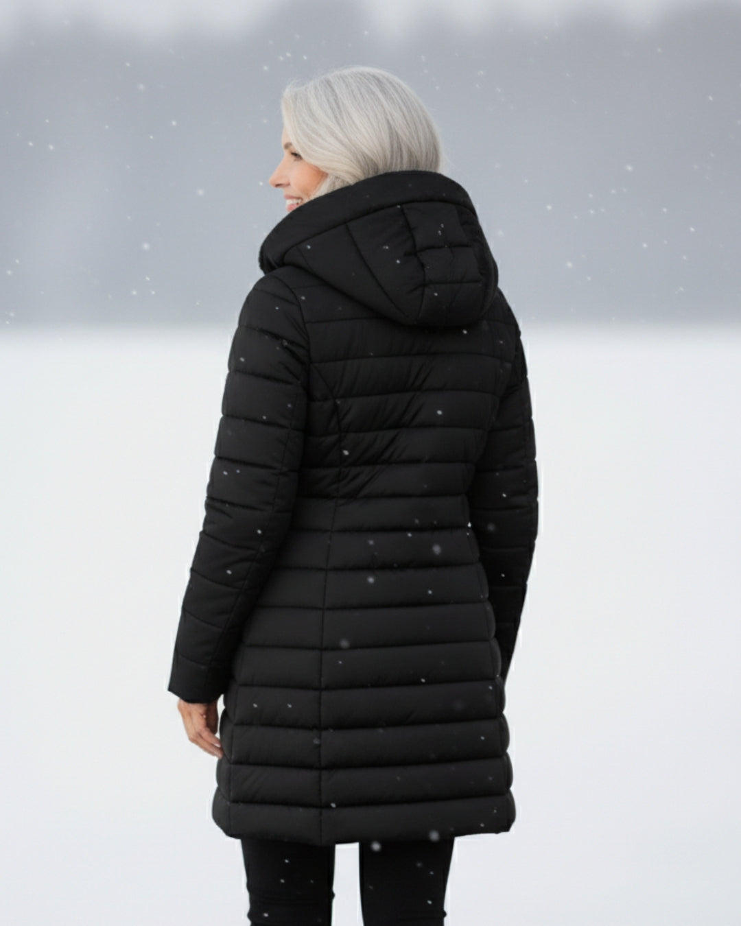 Alice | Casaco Puffer com Forro Polar