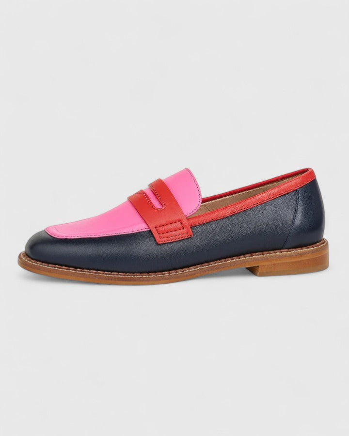 MARTA | Mocassins com Padrão Multicolor