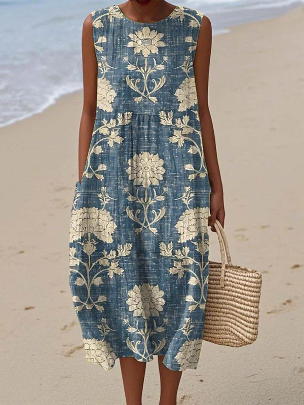 Belle™ Boho Midikleid