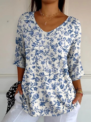 Damen Vintage Bluse