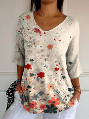 Damen Vintage Bluse