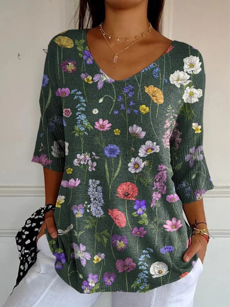 Damen Vintage Bluse