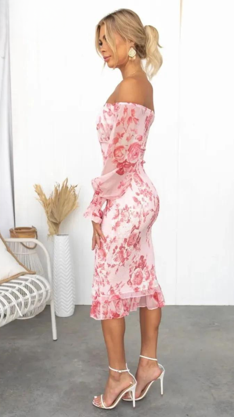 Dahlia - Midi-Kleid