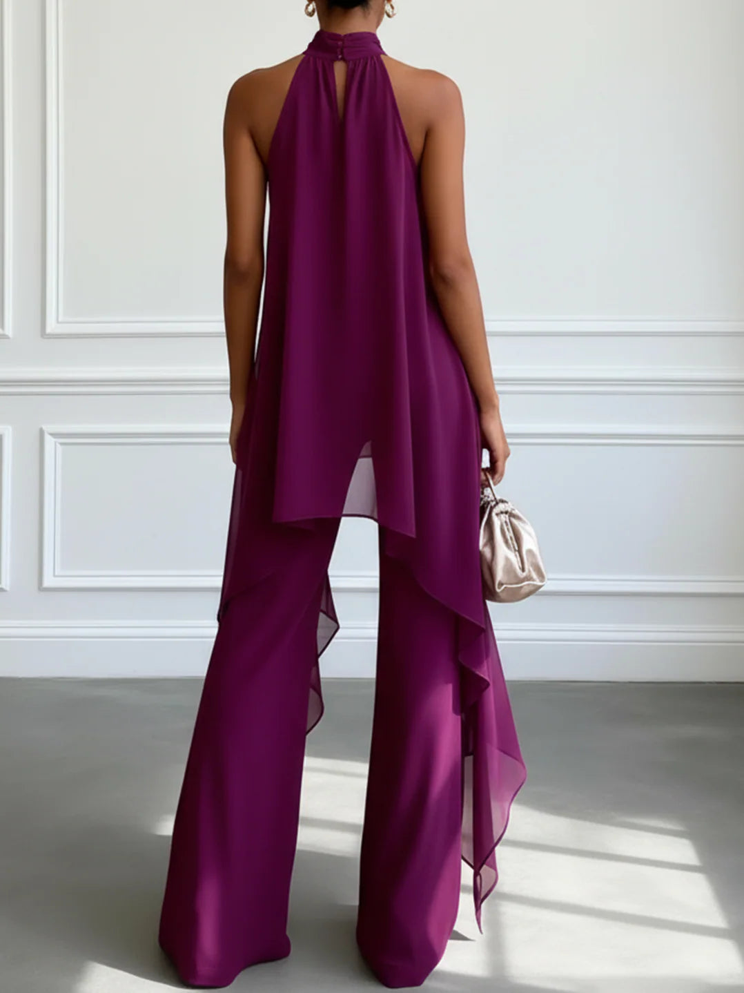 Viola | Elegantes Halter-Set mit Hose