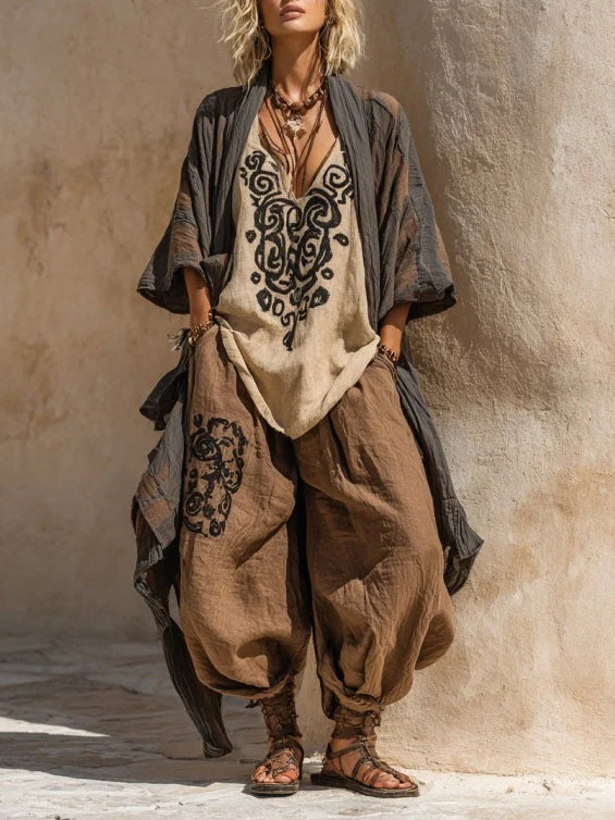 Heidi - Bohemianisches 3-teiliges Set