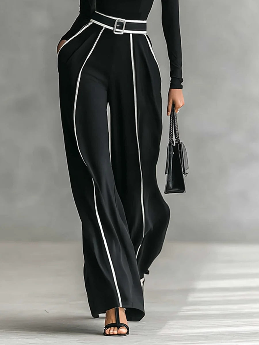 Vera™ || Elegantes Set mit kontrastierenden Details