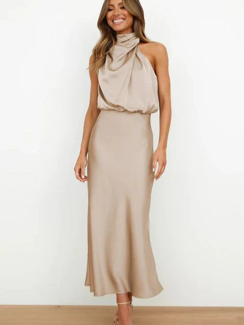 Benthe - Off-Shoulder Midi-Kleid