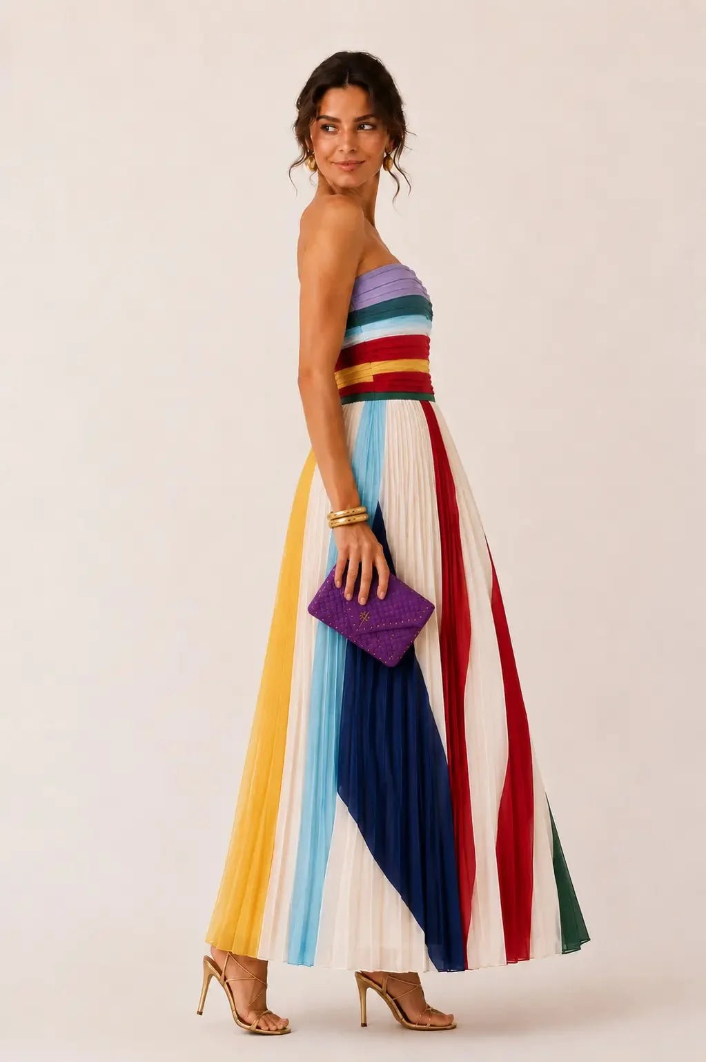 Alina Vestido Longo Elegante