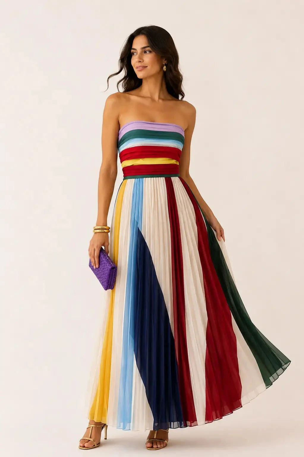 Alina Vestido Longo Elegante