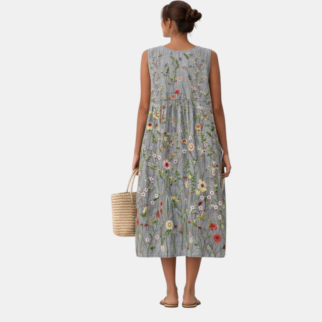 Marta™ | Vestido Midi do Dia a Dia