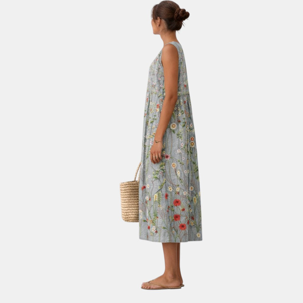 Marta™ | Vestido Midi do Dia a Dia
