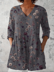 Audrey | Blusa de manga comprida com decote em V