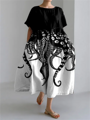 Vestido de Verão Floral Raffelo