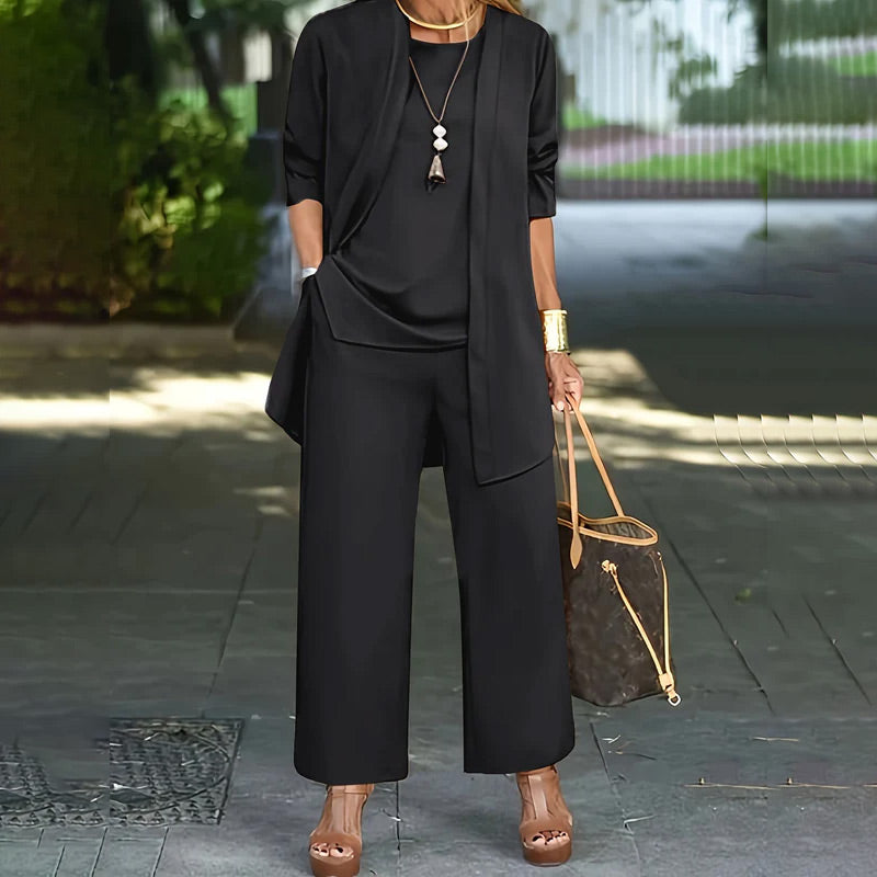 Kaevia™ - 3-teiliges Loose Fit Lounge Set