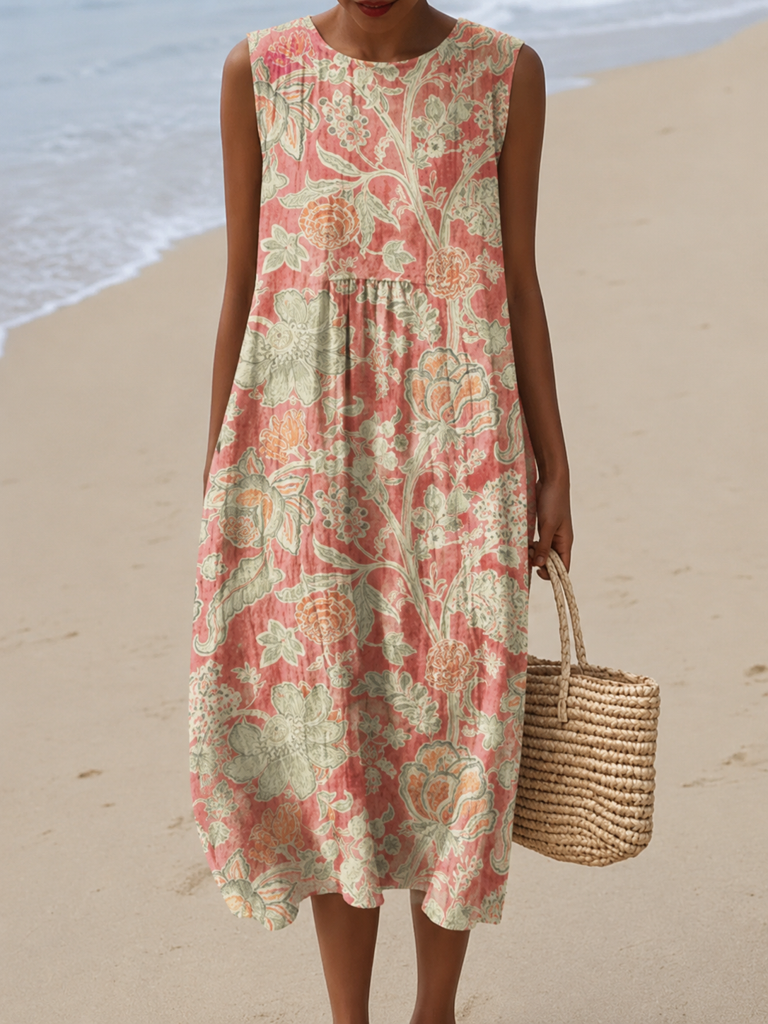 O vestido midi Aveline