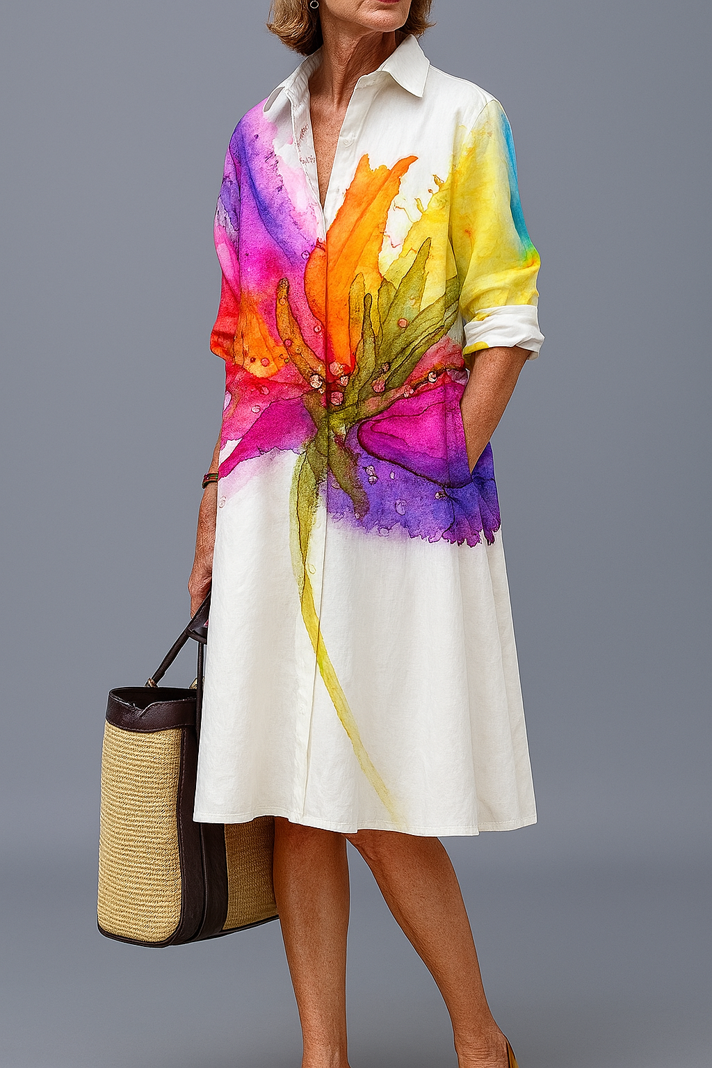 Bridget | Elegantes Midikleid