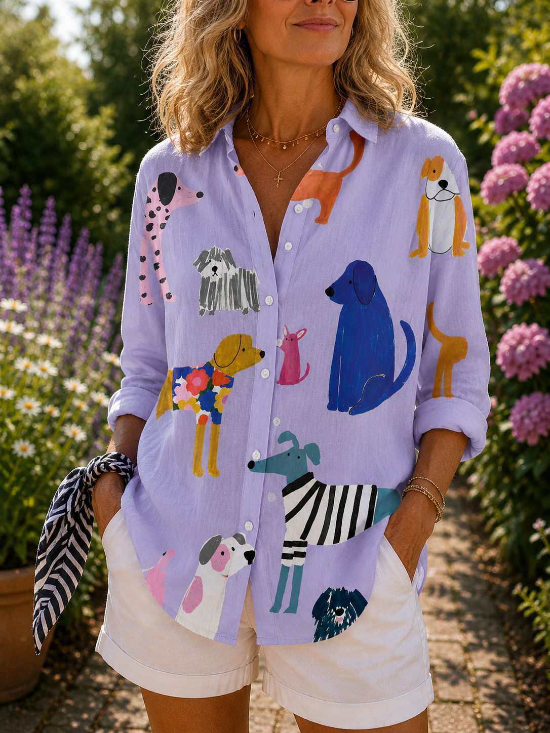 Florence | Blusa Cãozinho Divertido