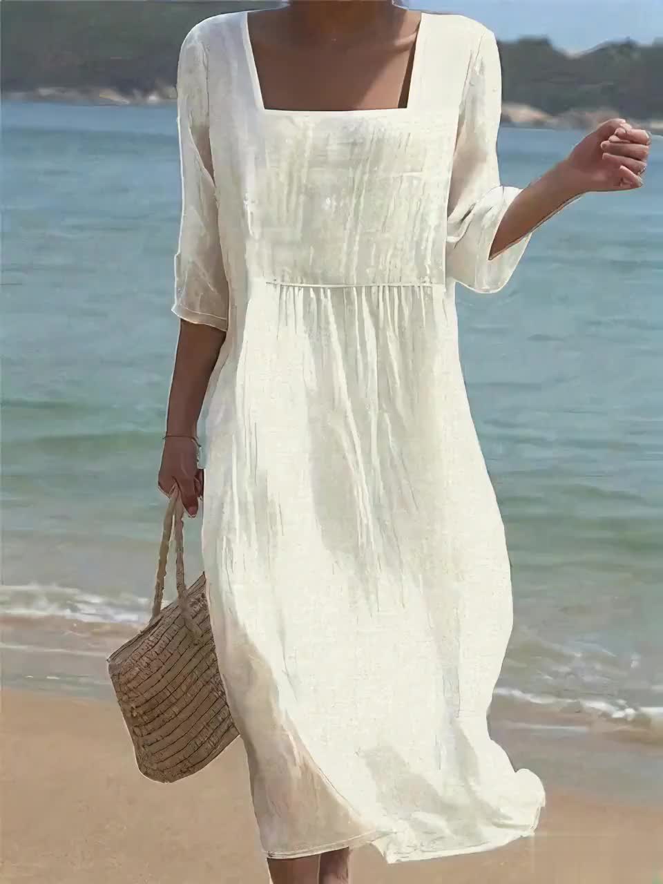 Vestido casual de mulher