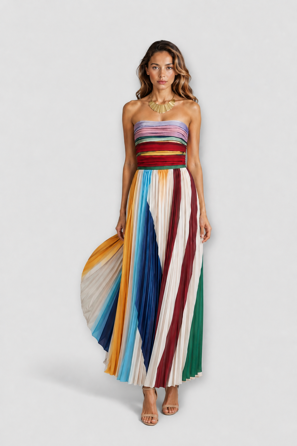 Evelyn | Vestido longo elegante