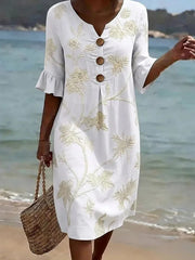 Fioralba | Vestido casual com estampado floral