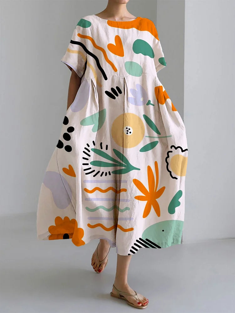 Vestido de Verão Floral Meli