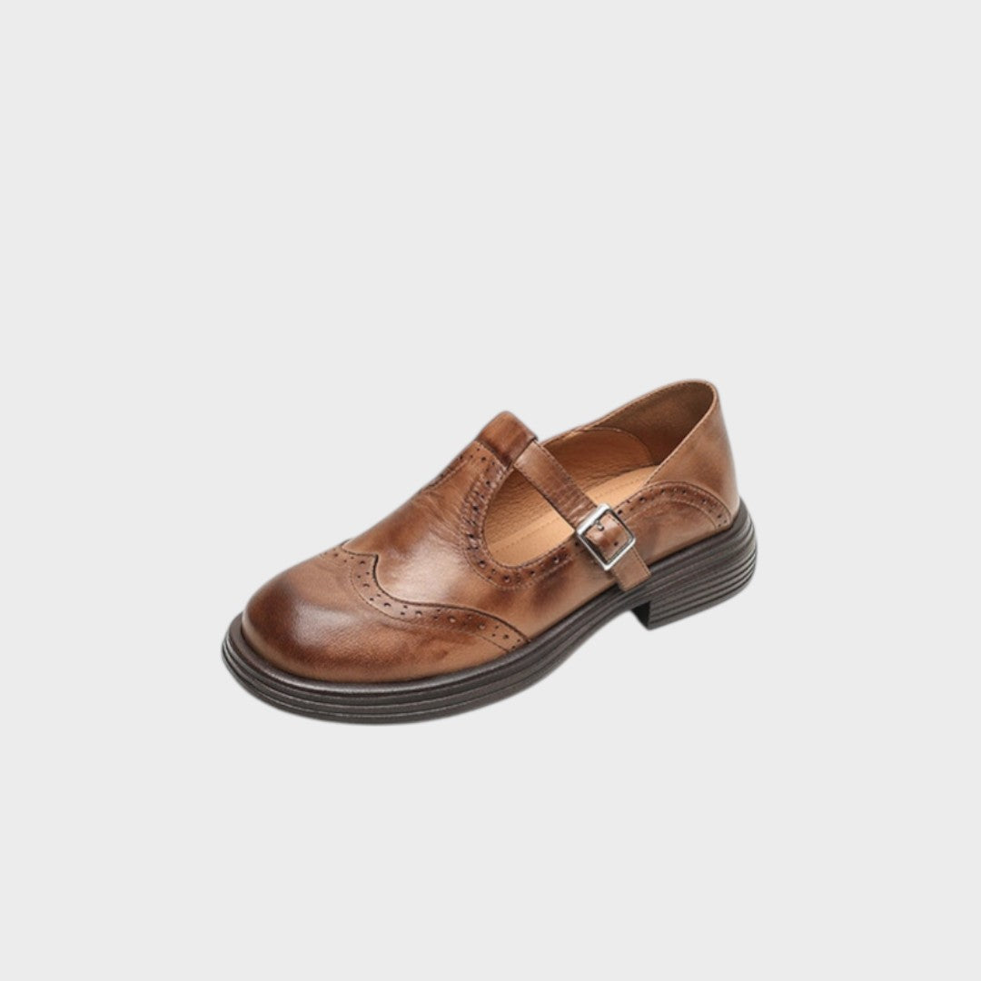 Alexandra - Sapatos elegantes em pele