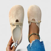 MARÍLIA | Mocassins em Bege e Preto