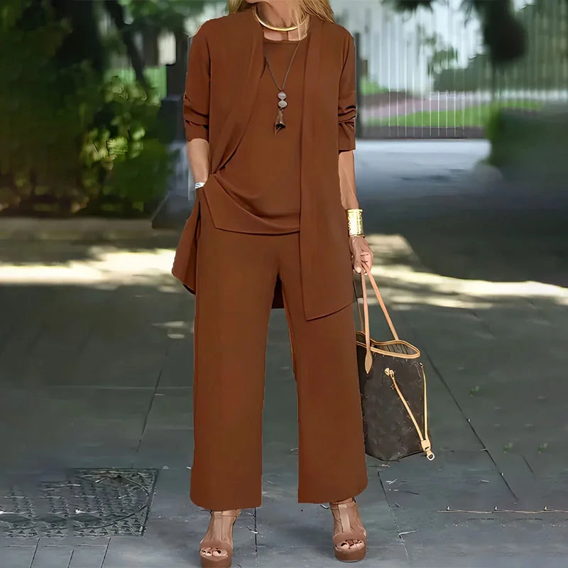 Kaevia™ - 3-teiliges Loose Fit Lounge Set