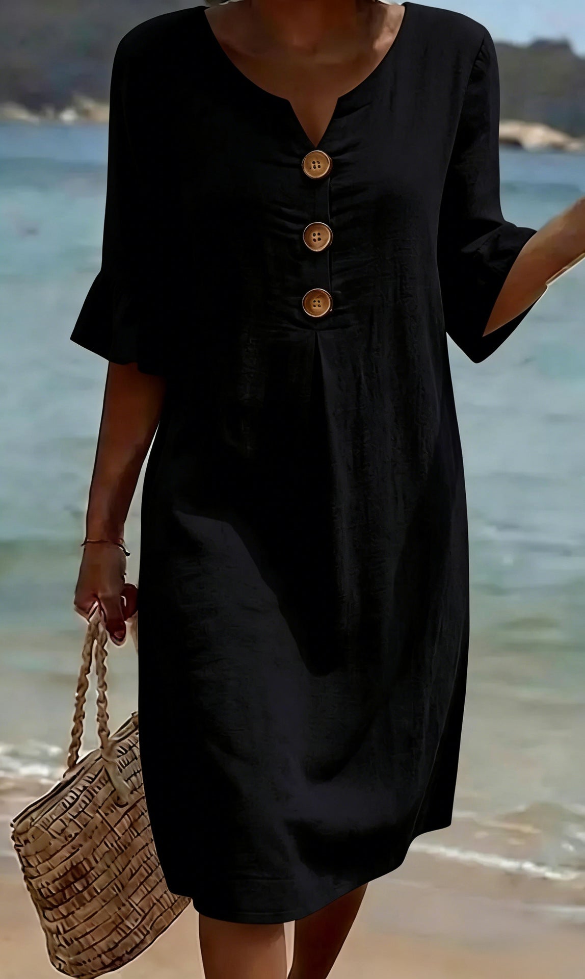 Vestido casual de mulher