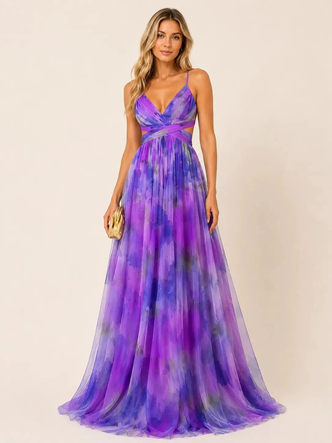 Gisela Vestido Longo Floral