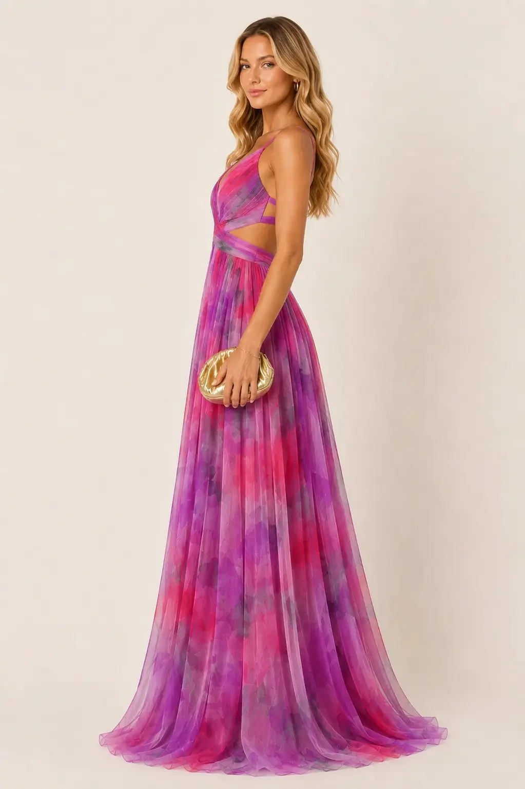 Gisela Vestido Longo Floral