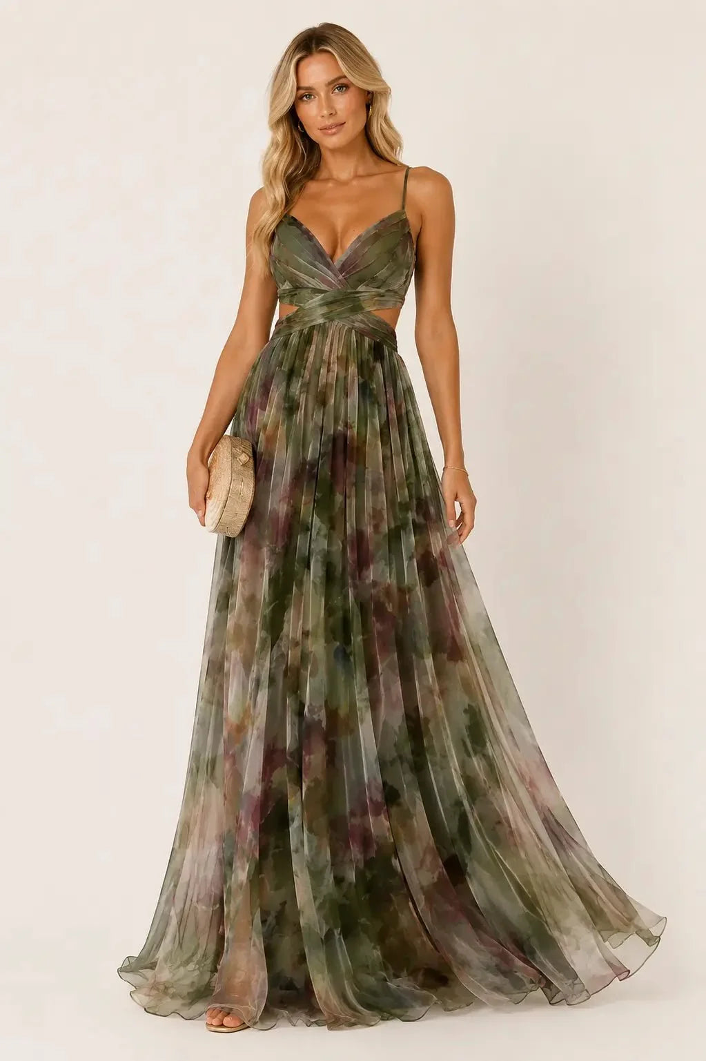 Gisela Vestido Longo Floral