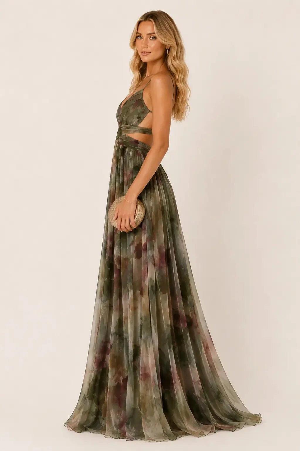 Gisela Vestido Longo Floral