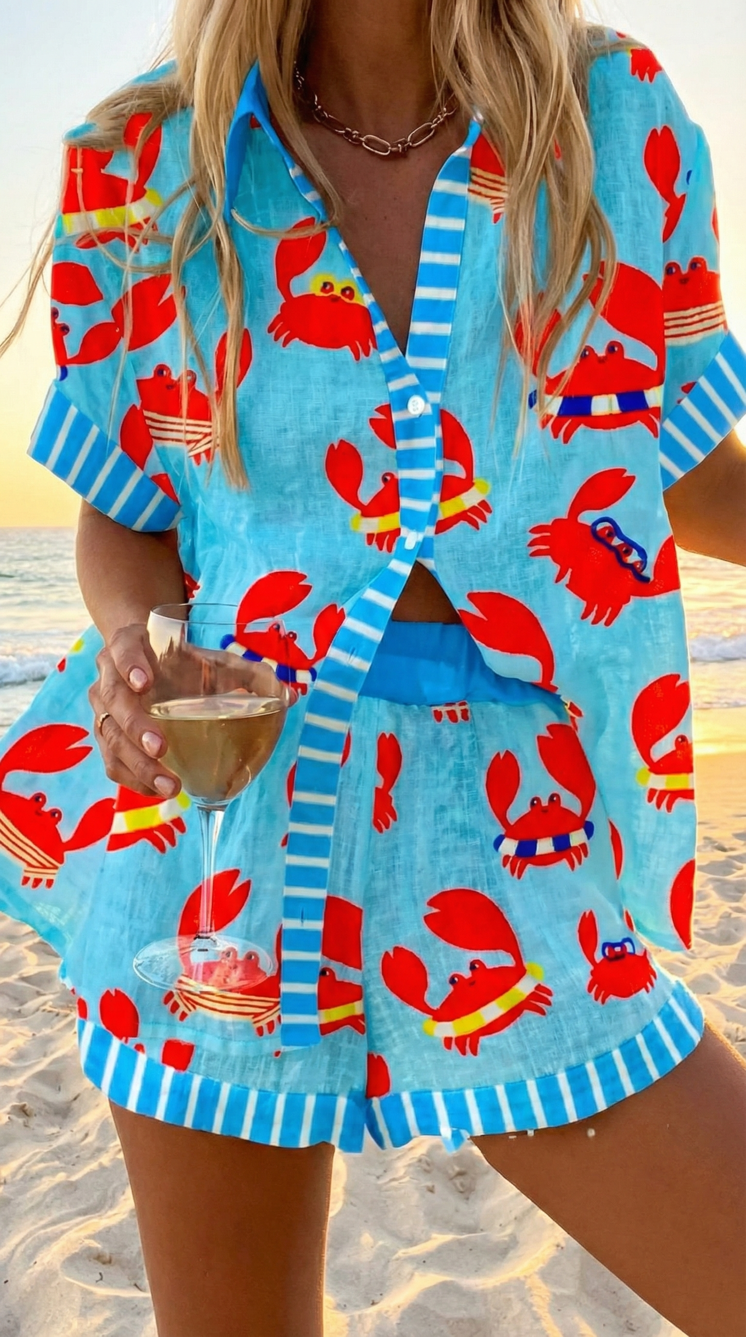 MARINA | Conjunto Coordenado de Verão