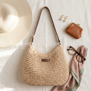 Simona | Bolsa Elegante em Tecido Entrançado