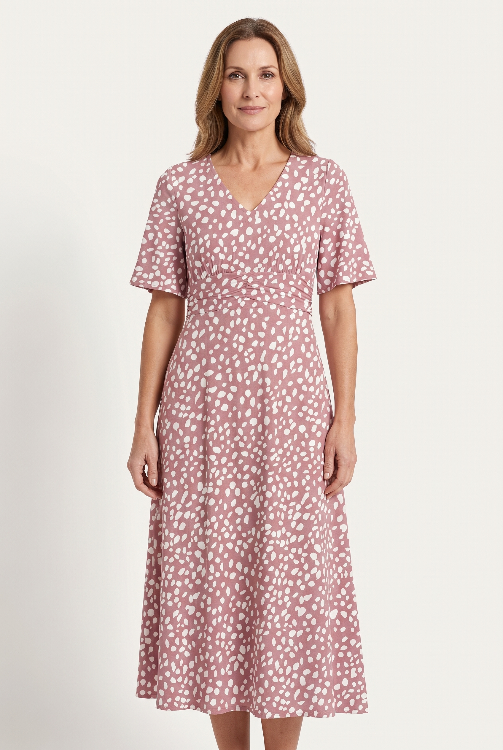 Fosca | Vestido Midi Modelador para o Abdómen