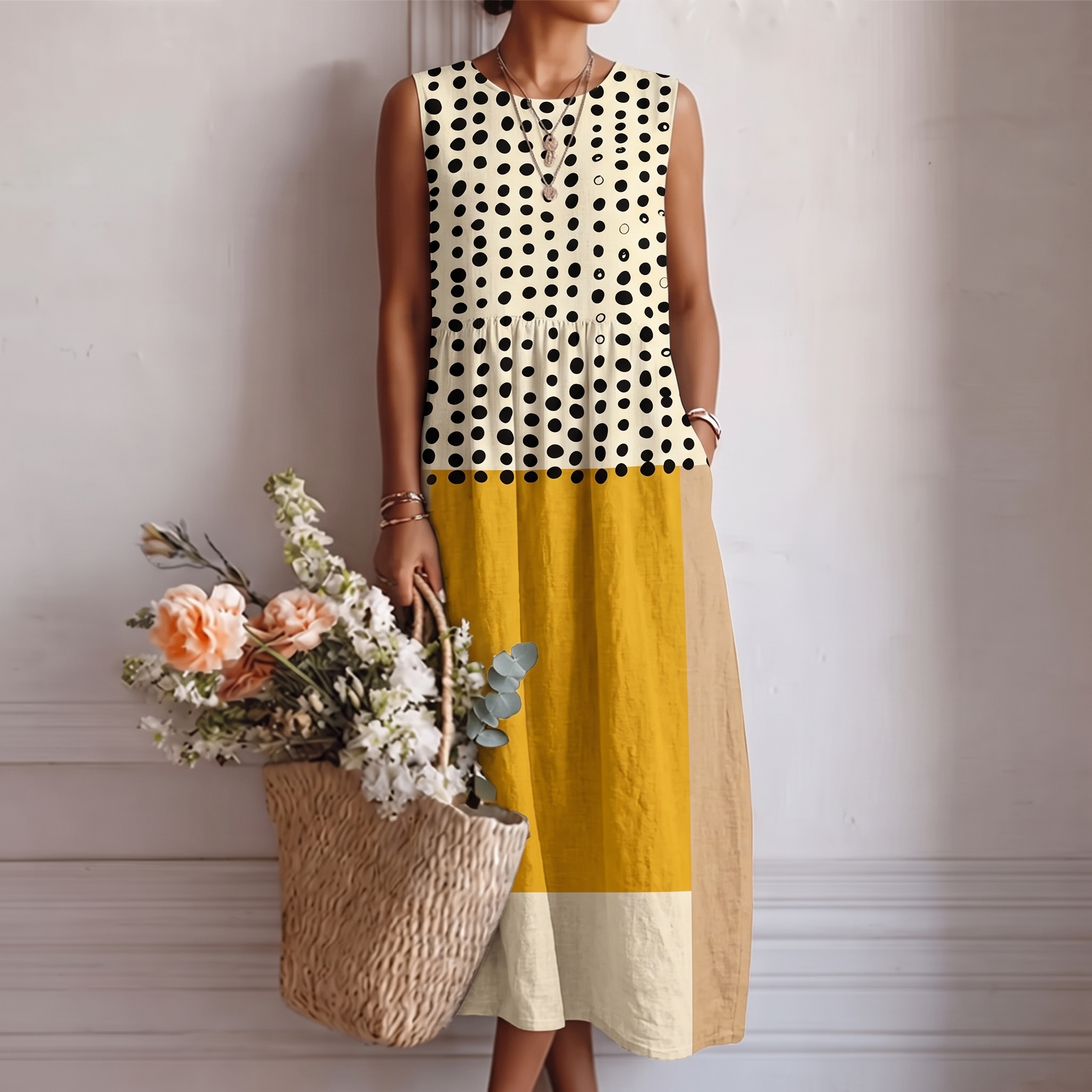 Josefina™ | Vestido Midi do Dia a Dia