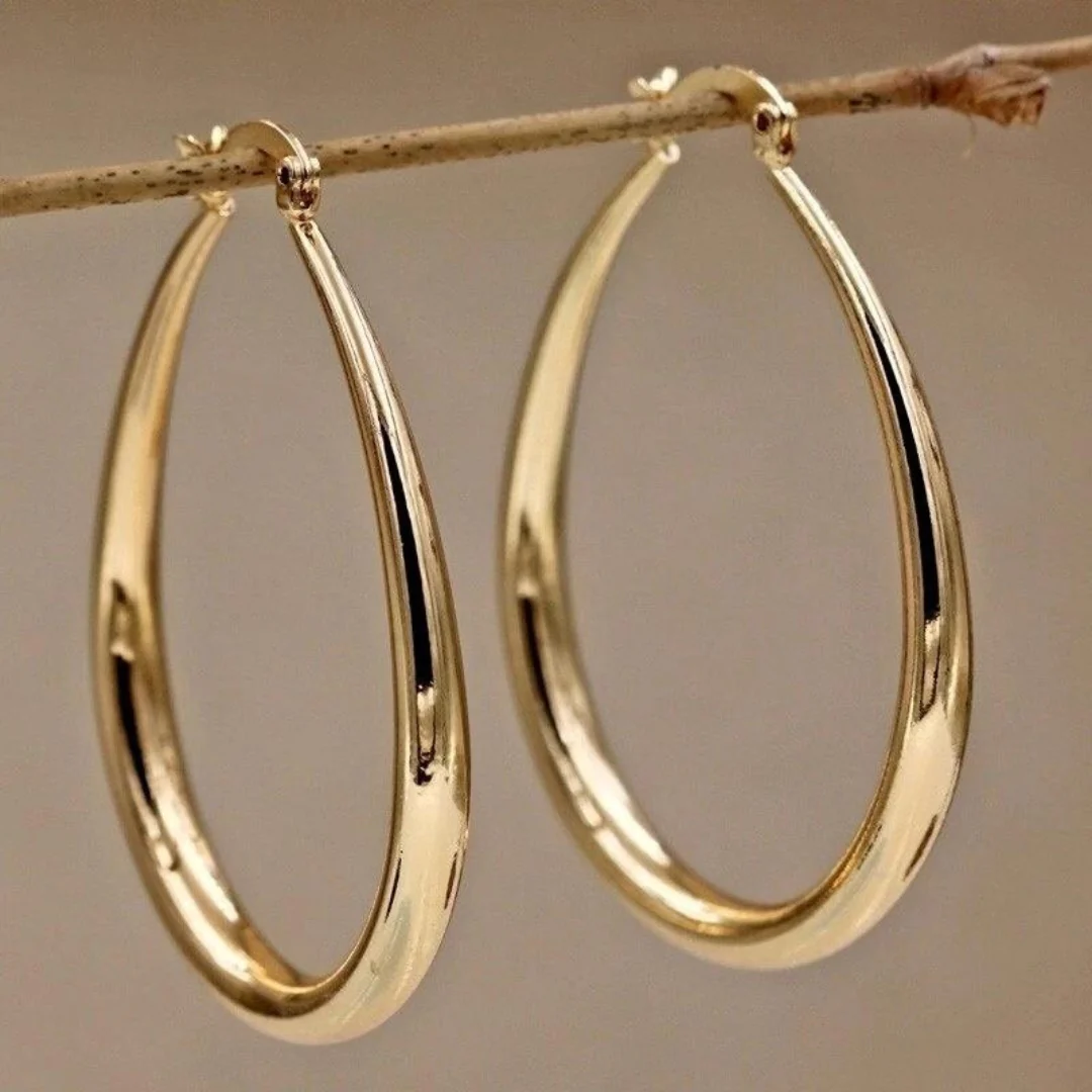 Brincos vintage exclusivos em dourado