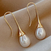 Brincos clássicos com pérolas Helena