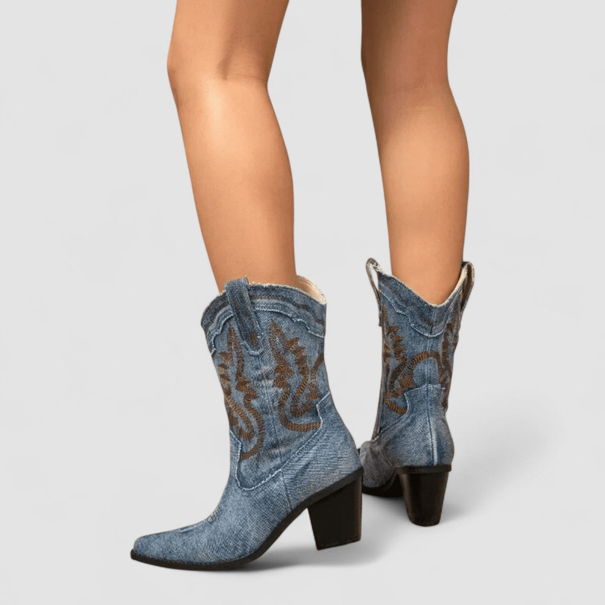 Callie | Botins Western Bordados