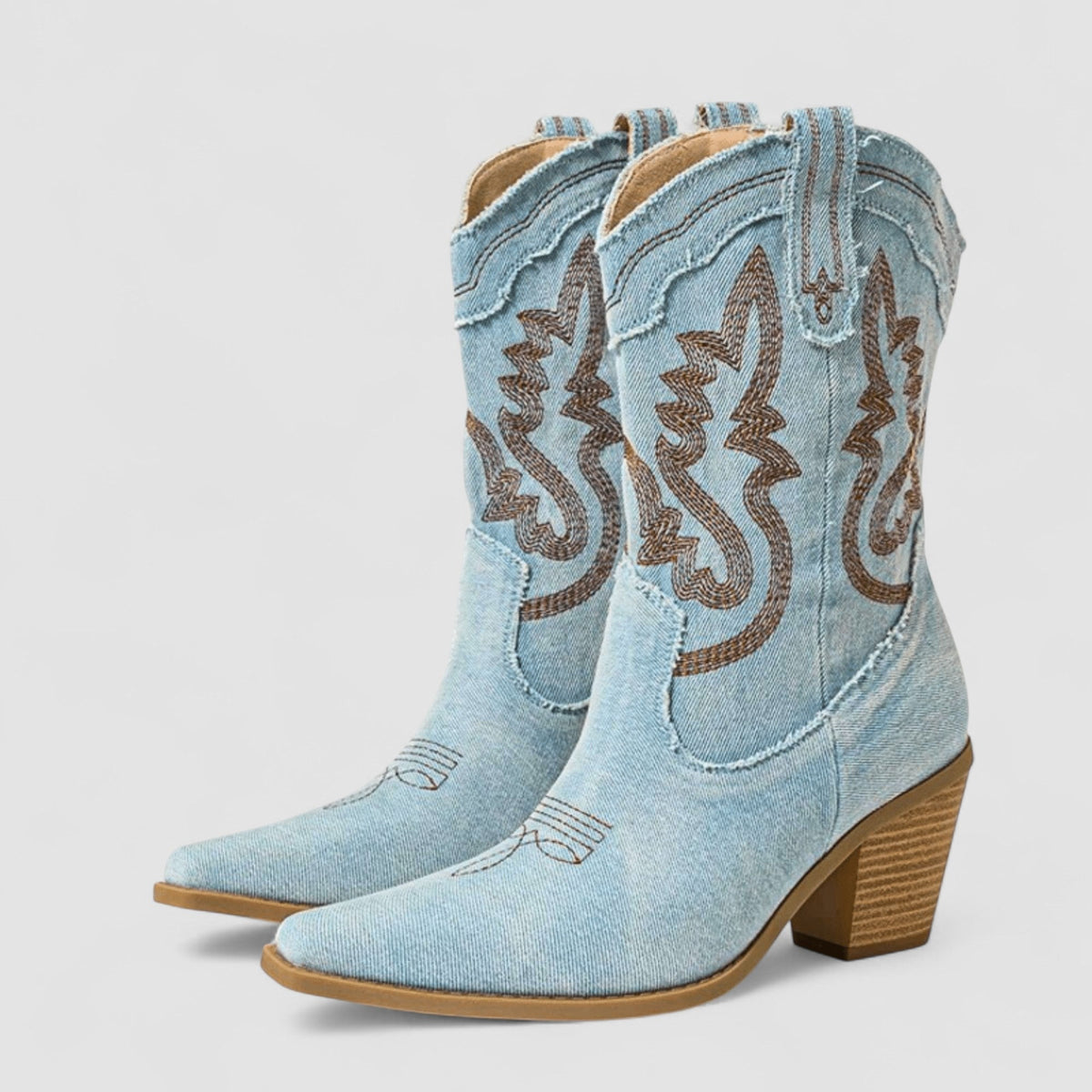 Callie | Botins Western Bordados