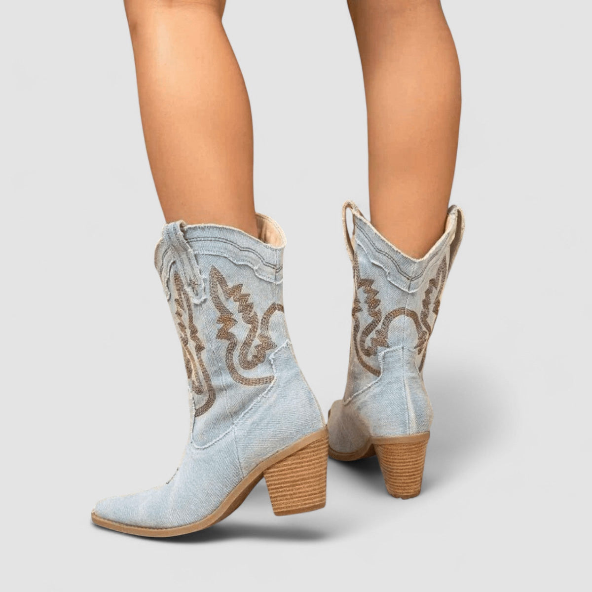 Callie | Botins Western Bordados