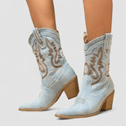 Callie | Botins Western Bordados