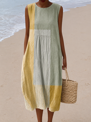O vestido midi Adrienne