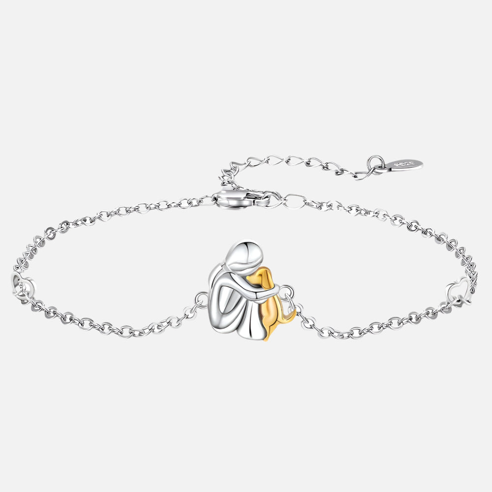 Luna | Pulseira delicada com cão