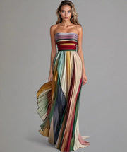 Ladina - Müheloses trägerloses A-Linien-Kleid